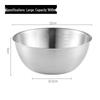 ZISIZ Japanese Style Stainless Steel Salad/Mixing Bowl Set