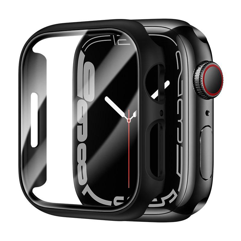 Case for Apple Watch 46mm 42mm 49mm 45mm 41mm 44mm 40mm PC Bumper Anti-fall Protective Sleeve iWatch Series 11 10 Ultra 9 8 7 SE