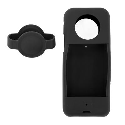 PULUZ Silicone Case Lens Cap Kit Action Camera Cover Sleeve Lens Guard Accessories for Insta360 X3