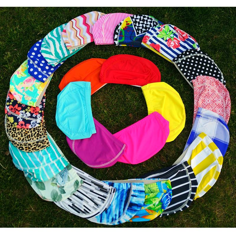 New Style 2017 Adult Swim Cap - Printed Pattern for Pool, Reservoir, Seaside, Comfortable Swimwear Cap