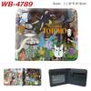 My Neighbor Totoro Coin Purse Large Capacity Full Color Print Short Card Holder Anime Wallet Leather Purse Gift 1pcs