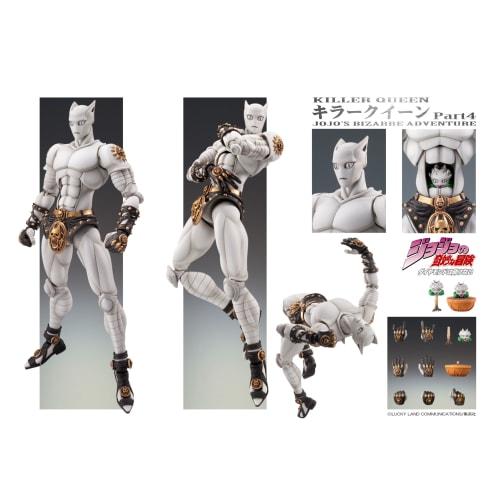Super Action Statue "JoJo's Bizarre Adventure" Part 4 16. Killer Queen (Hirohiko Araki designated color) (reproduction)
