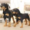 New Doll Black Power Dog Plush Toy Dog Doll Creative Children's Doll