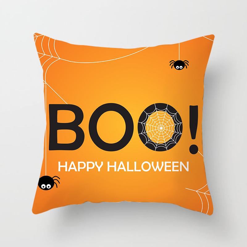 Buchstaben Wurfkissenbezug Halloween-Thema    Sofa Stuhl Bett Kissen  Heimdeko