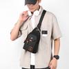 Men Fashion Chest Waist Bag Casual Outdoor Travel Nylon Sling Bag Chest Bag Phone Bag