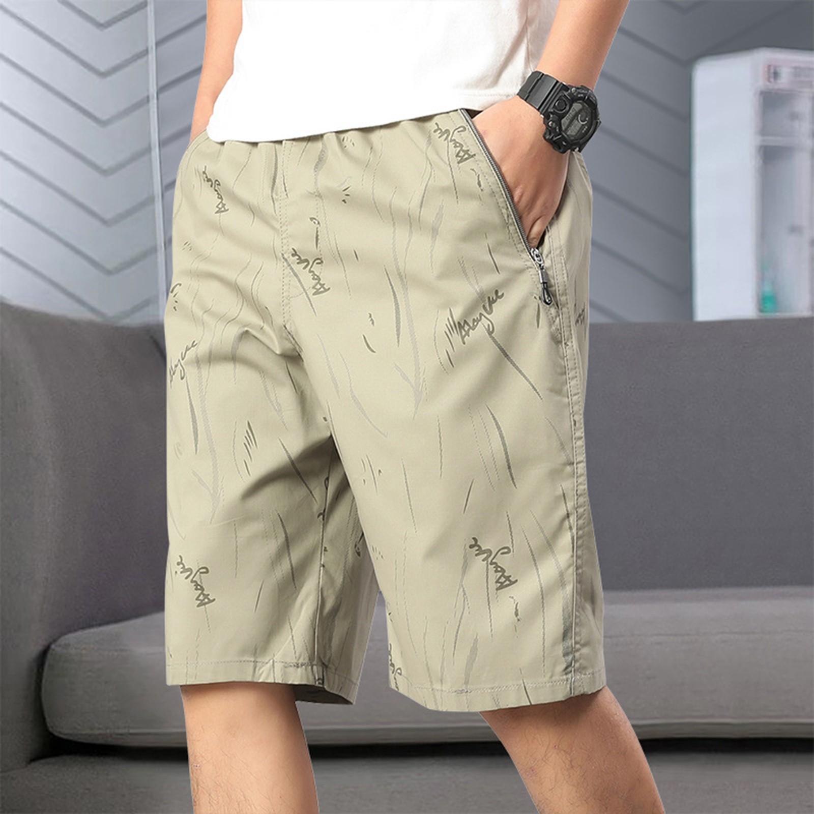 

Мужские спортивные штаны со шнуровкой, мужские шорты-карго, повседневные брюки XL хаки