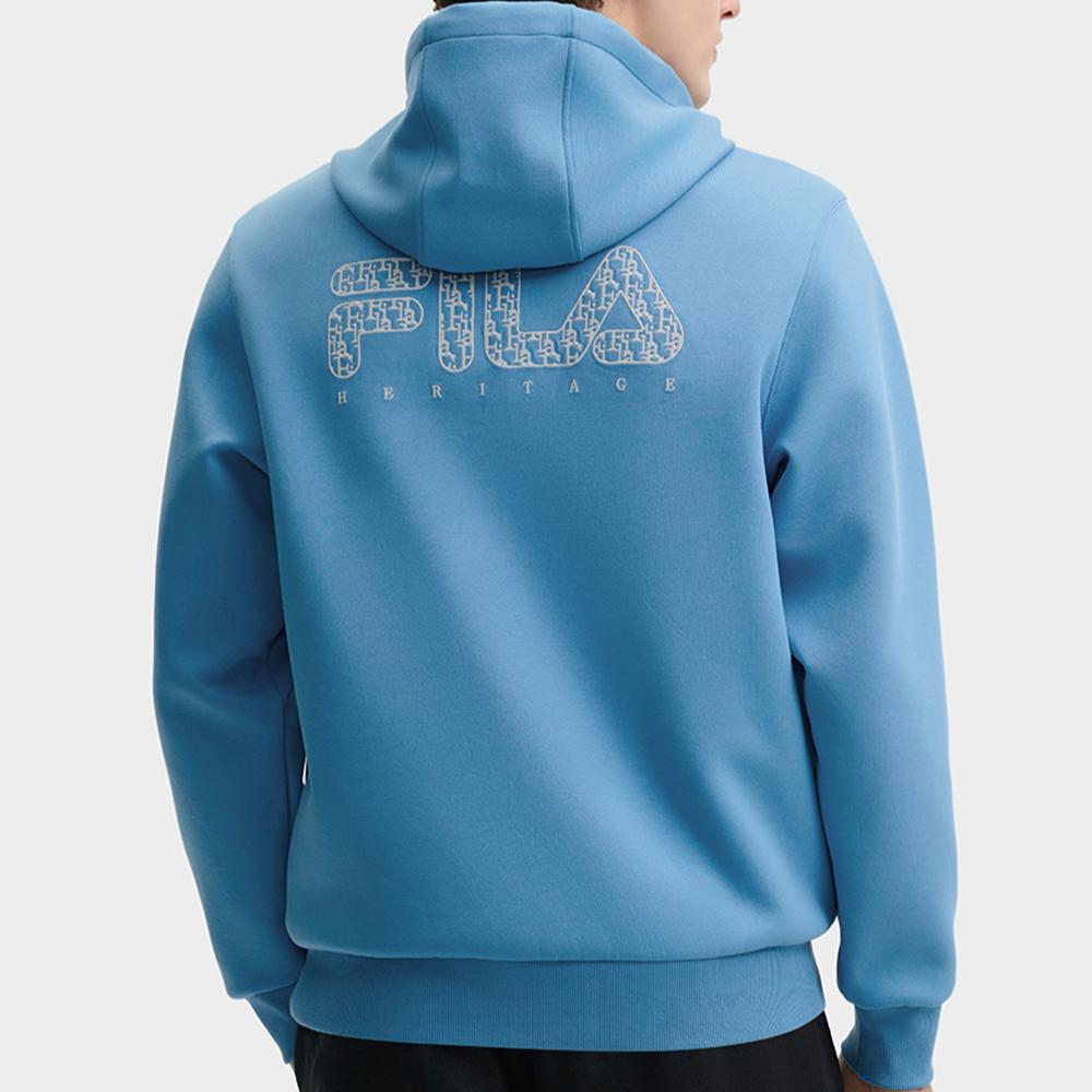 New FILA Sweatshirt Men's Gazing Sea Blue F11M448201FBU