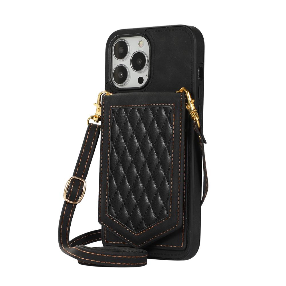 RFID Blocking Leather Case for iPhone 16 14 15 13 11 12 Pro Max XR Xs Max 8 7 Plus 16E Makeup Mirror Wallet Card Holder