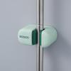 Wall Mount Holder Strong Adhesive Mop Holder Wall Mount No Drill Bathroom Storage Rack Heavy Duty Hook For Cleaning Tools