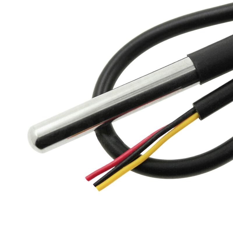 Ds18B20 Waterproof Encapsulated Stainless Steel Ds18B20 18B20 Temperature Sensor Temperature Probe Cable Length 1M For Ard