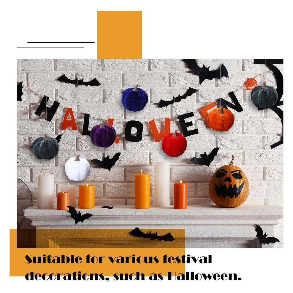 10 White Foam Artificial Pumpkins, Halloween Decorations And Outdoor Activities.