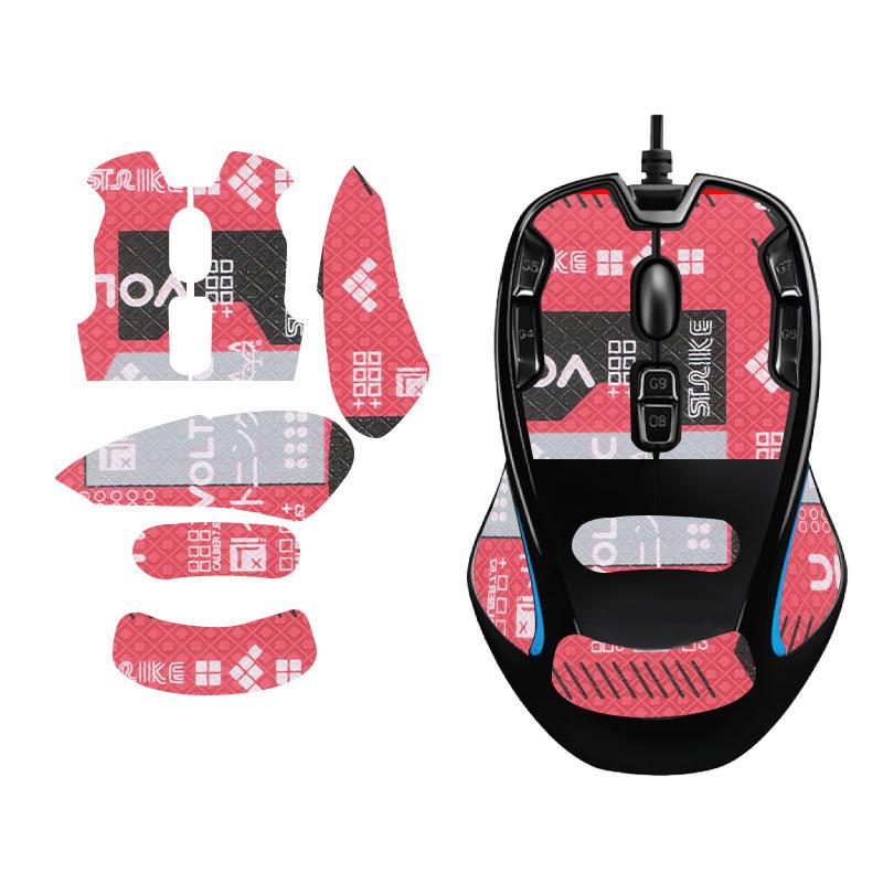Anti-Slip Mouse Grip Tape Skate For Logitech G300S Gaming Mouse Suck Sweat Sticker For Computer E-Sports Gamer