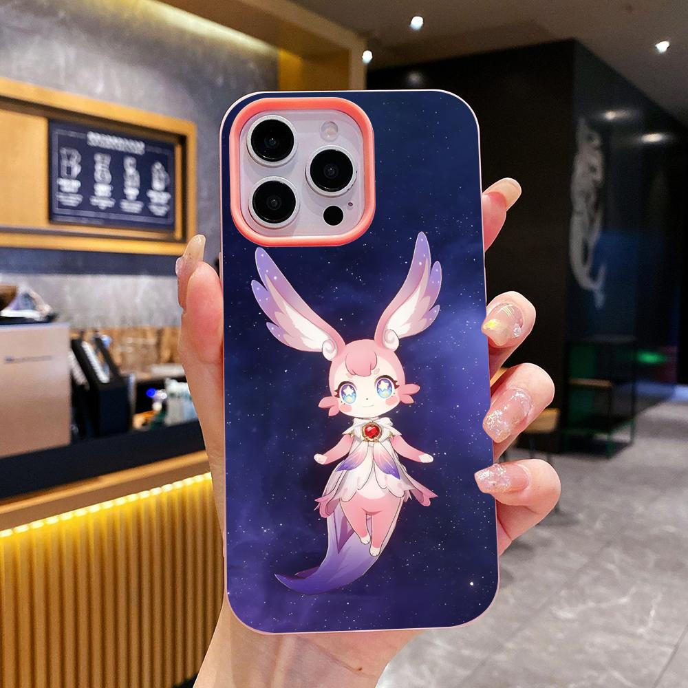 

HSR Mem Jelly Double layer Pink Mobile Phone Case for iPhone 17 16 15 14 13 12 11 Air Pro Max Plus Protective iPhone 16