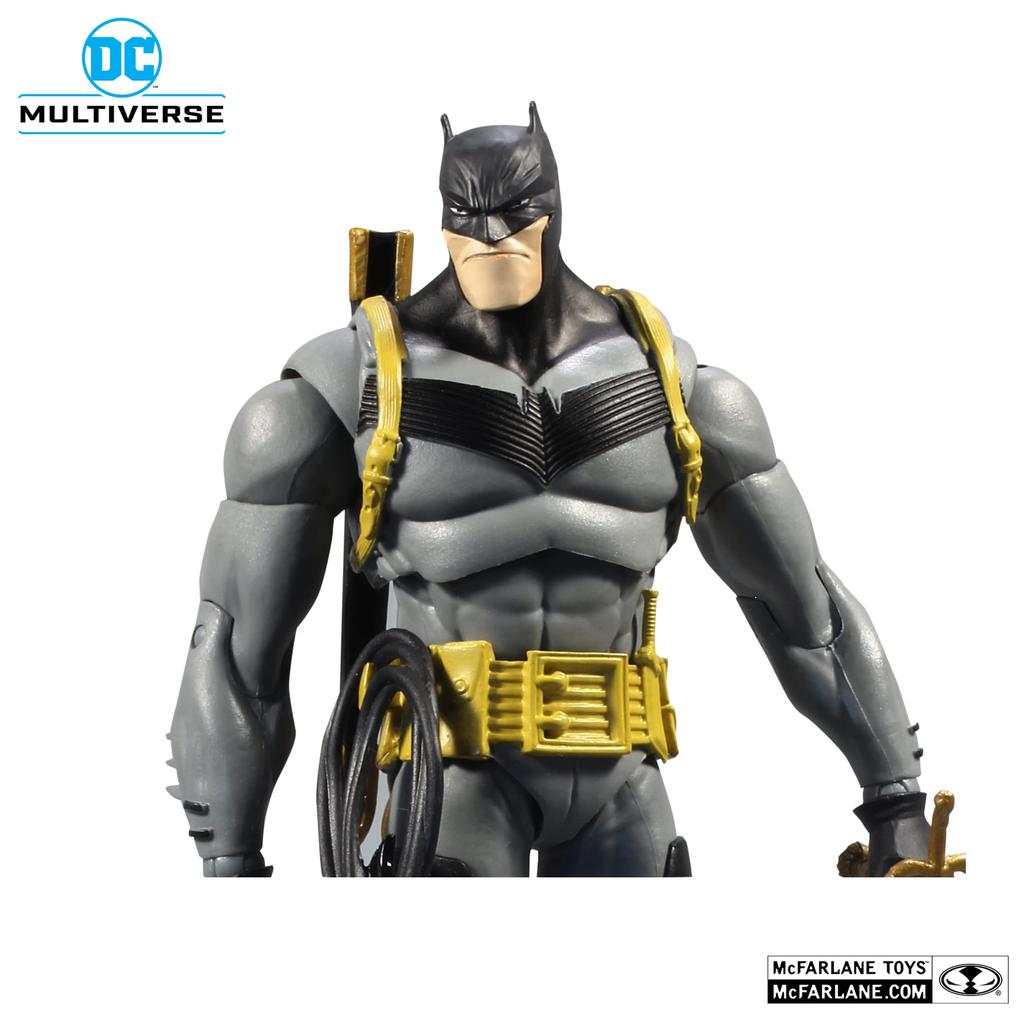 DC Multiverse DC Comics Curse of the White Night Batman vs 7 Inch Action Figure Black Batman/Azrael