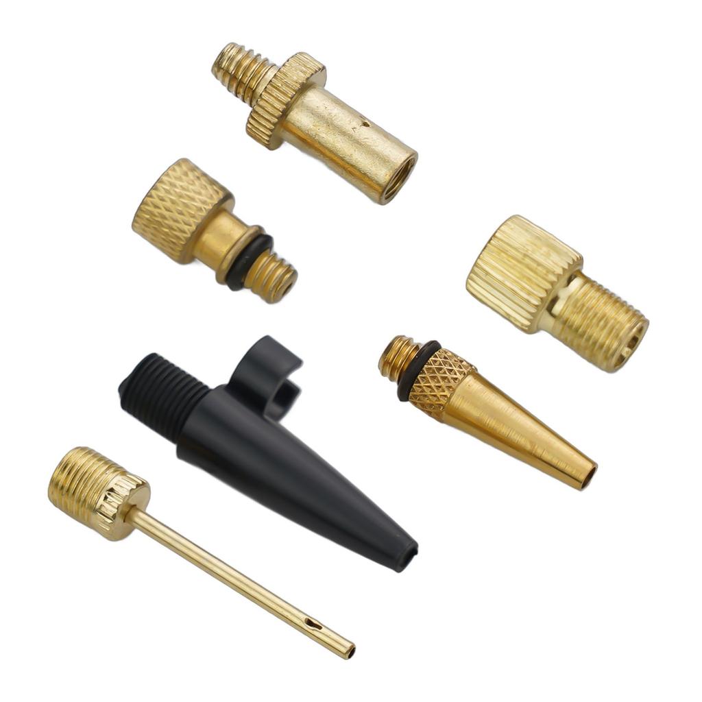 Sports Air Valve Tool Equipment Copper Zinc Alloy Inflatable Needle Nozzle