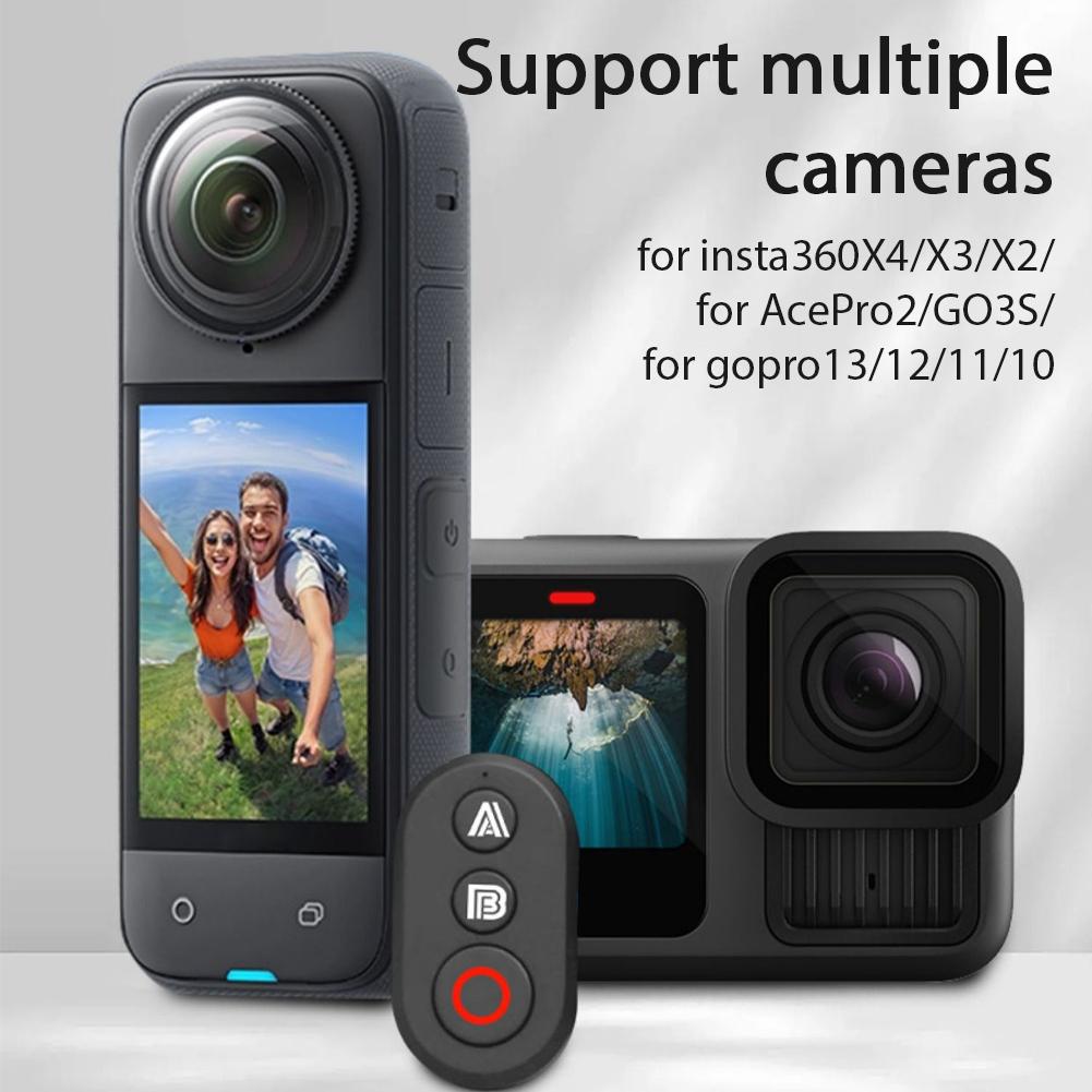 Bluetooth Remote Control For Insta360 X4/X3/X2/G03S/G03/ACE PRO2/ACE PRO for gopro 13/12/11/10/9/8 Camera Accessories
