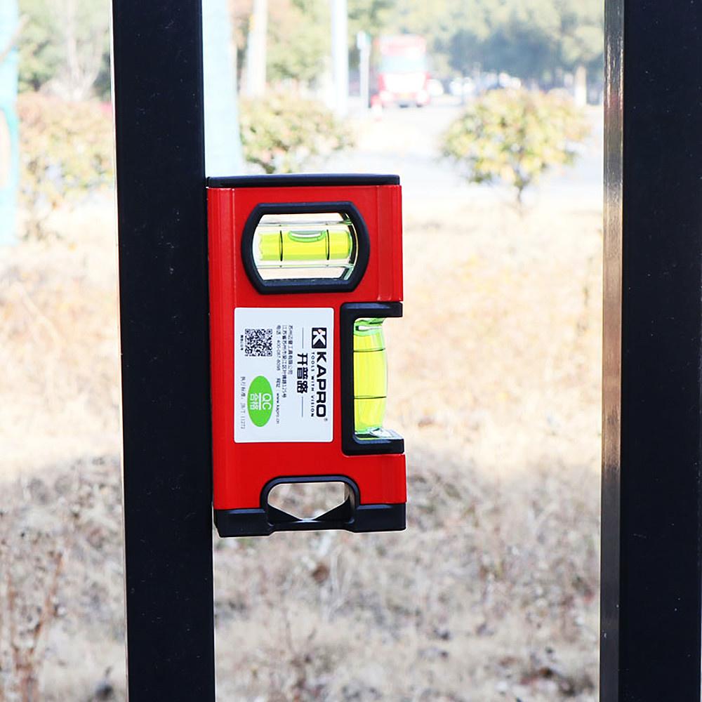 10/15/20cm Portable Magnetic Spirit Level Aluminum Construction Leveling Tool Measurement Bubble Level Gauge