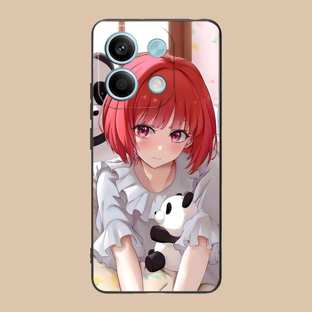 Oshinoko Arima Kana Phone Case for POCO M7 M6 M5 M4 M3 X7 X6 X5 X4 X3 Pro GT 5G Colorful Printing Cover Smartphone Pretty Cover