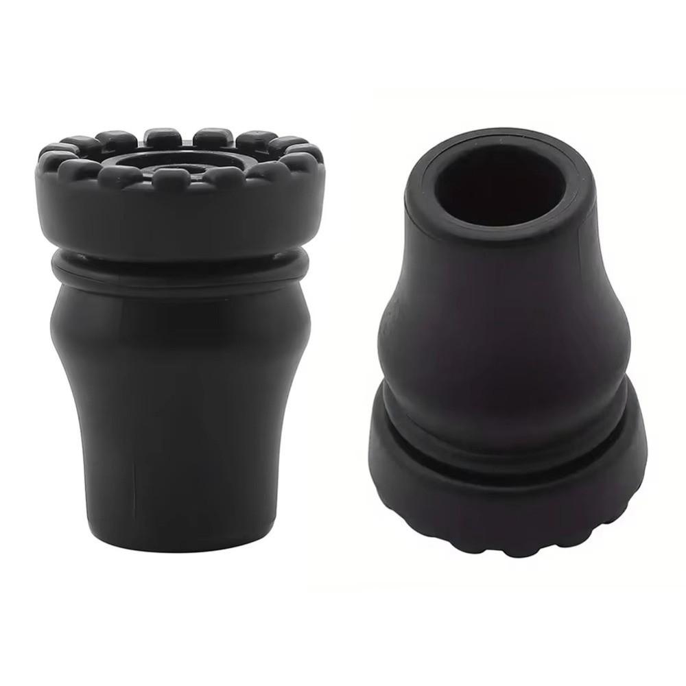 16-22mm Rubber Cane Tips Non-Slip Walking Stick Tips Non-Slip Crutches Accessories  Climbing Hiking