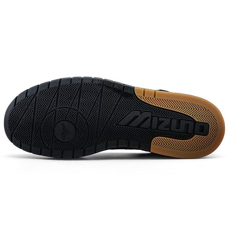 Mizuno Court Cl Mid Unisex Black High-Top Skate Shoes Durable Stylish Casual Sneakers D1GH212603