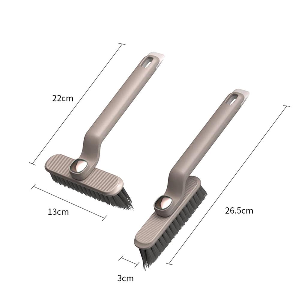Rotating Crevice Cleaning Brush Crevice Seam Cleaner Brush for Toilet Window