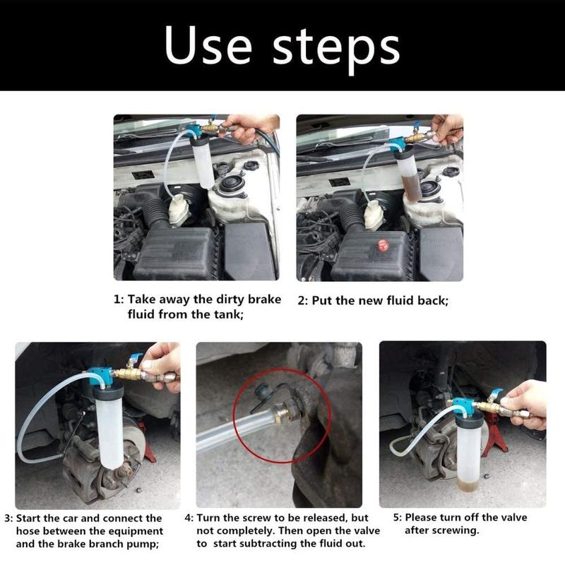 Car Brake Fluid Oil Change Extractor Tool Syringe Oil Replacement Tool Manual Pumping Oil Brake Oil Car Carbon Deposition Tool
