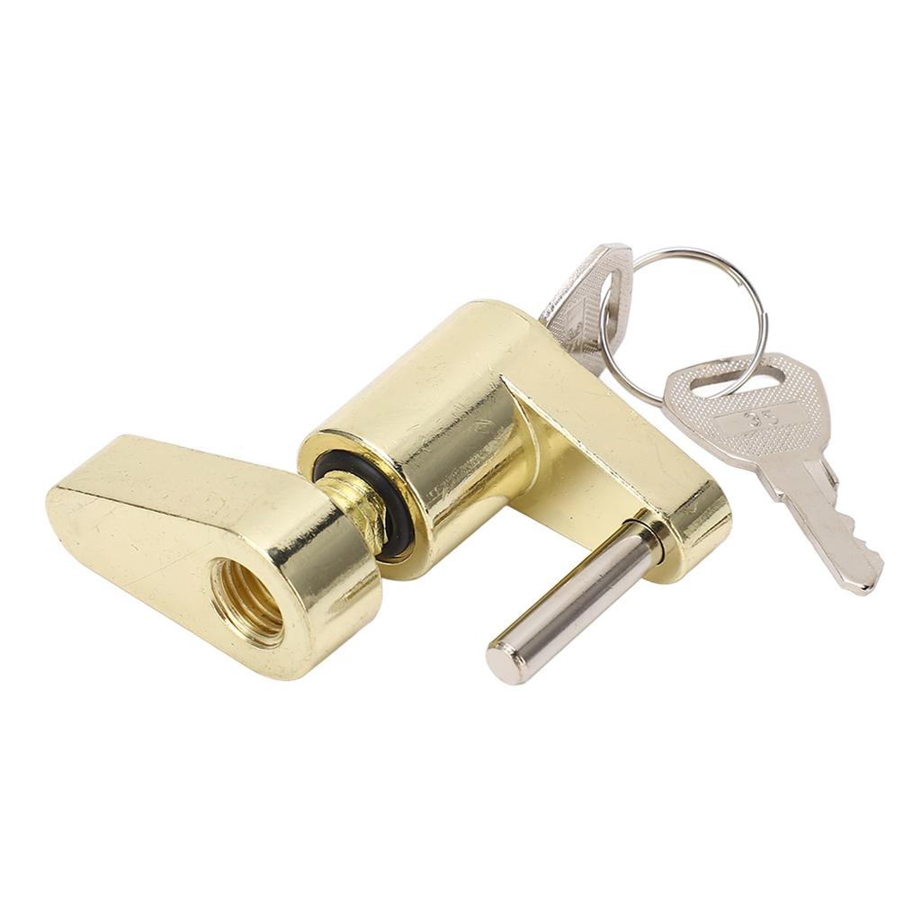 Trailer Tongue Coupler Lock Heavy Duty Anti Theft Versatile Coupler Lock for RVS Trucks Toolbox