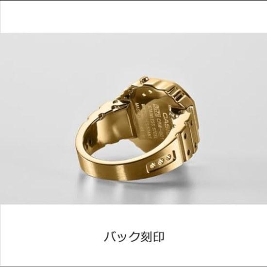 Casio Wristwatch Collection Ring Watch CRW-001G-9JR Mens Gold