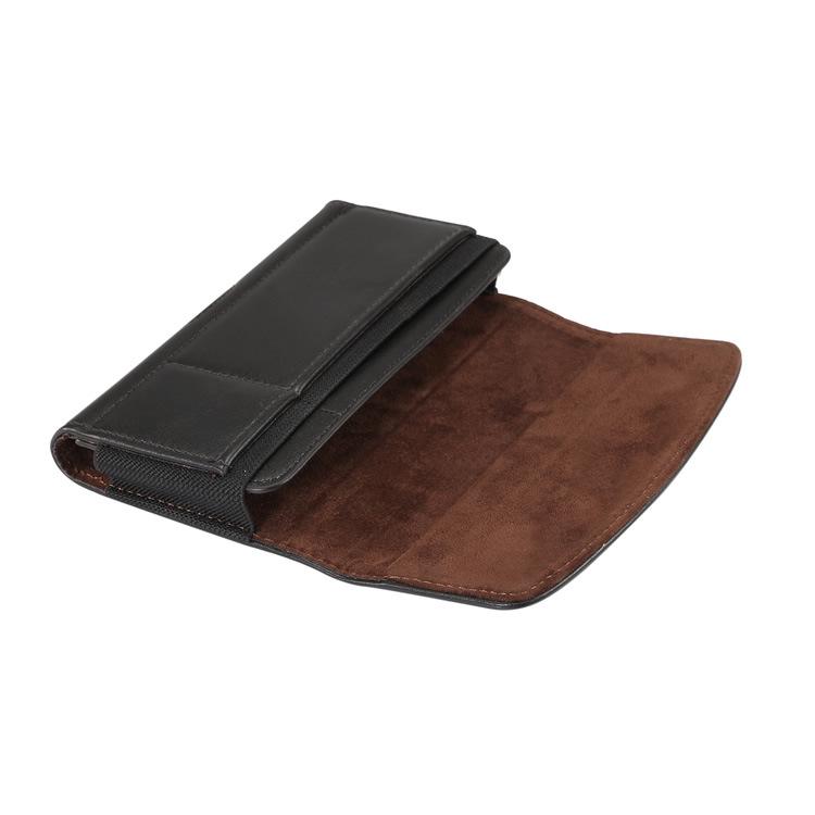 Multi-Functional Leather Phone Waist Pack for Men - Magnetic, Belt-Friendly, Back Buckle Design