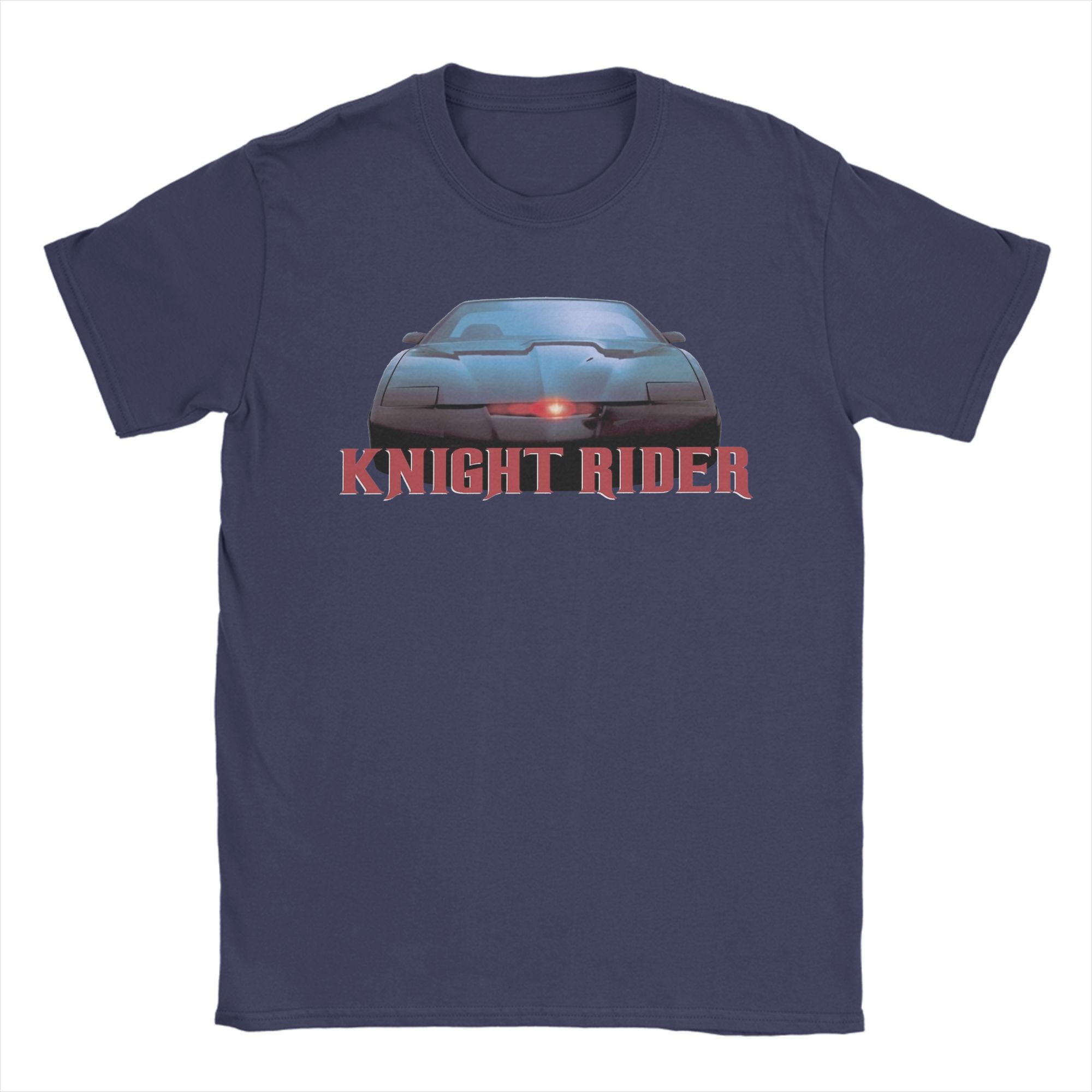 

Men KITT Knight Rider T Shirts Pure Cotton Clothing Fun Short Sleeve Round Neck Tee Shirt Graphic TShirts 4XL
