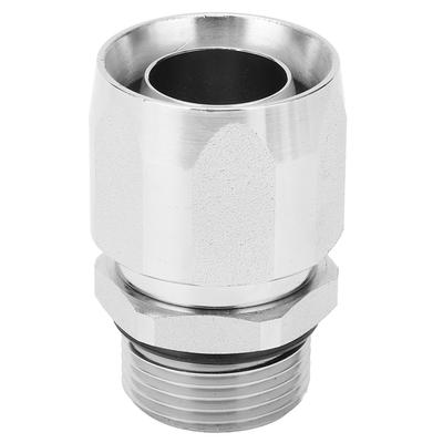 Raccordo Girevole per Tubo Carburante in Ottone Connettore Raccordo per Tubo Filetto 1 pollice per Pistola Erogatrice Carburante(Fisso )