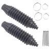 BT-Car Universal Steering Rack And Pinion Boot Steering Rack Boot Tool Kit, Dustproof Silicone Inner Tie Rod Boot Set