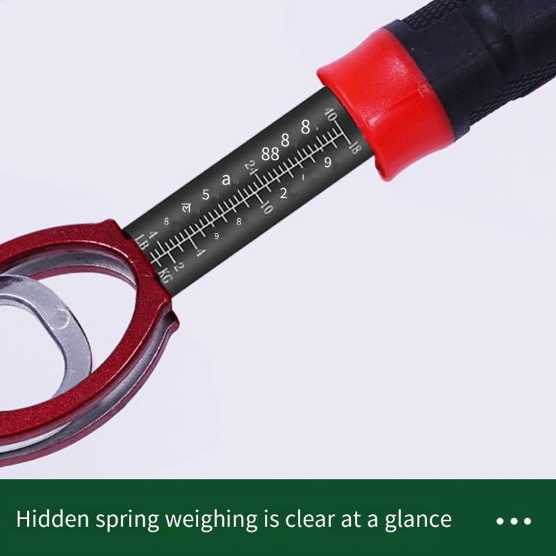 Fishes Control Clamps Grabber Aluminum Alloys Fishes Lip Gripper with Scale Professional Fishes Grabber Easy To Use