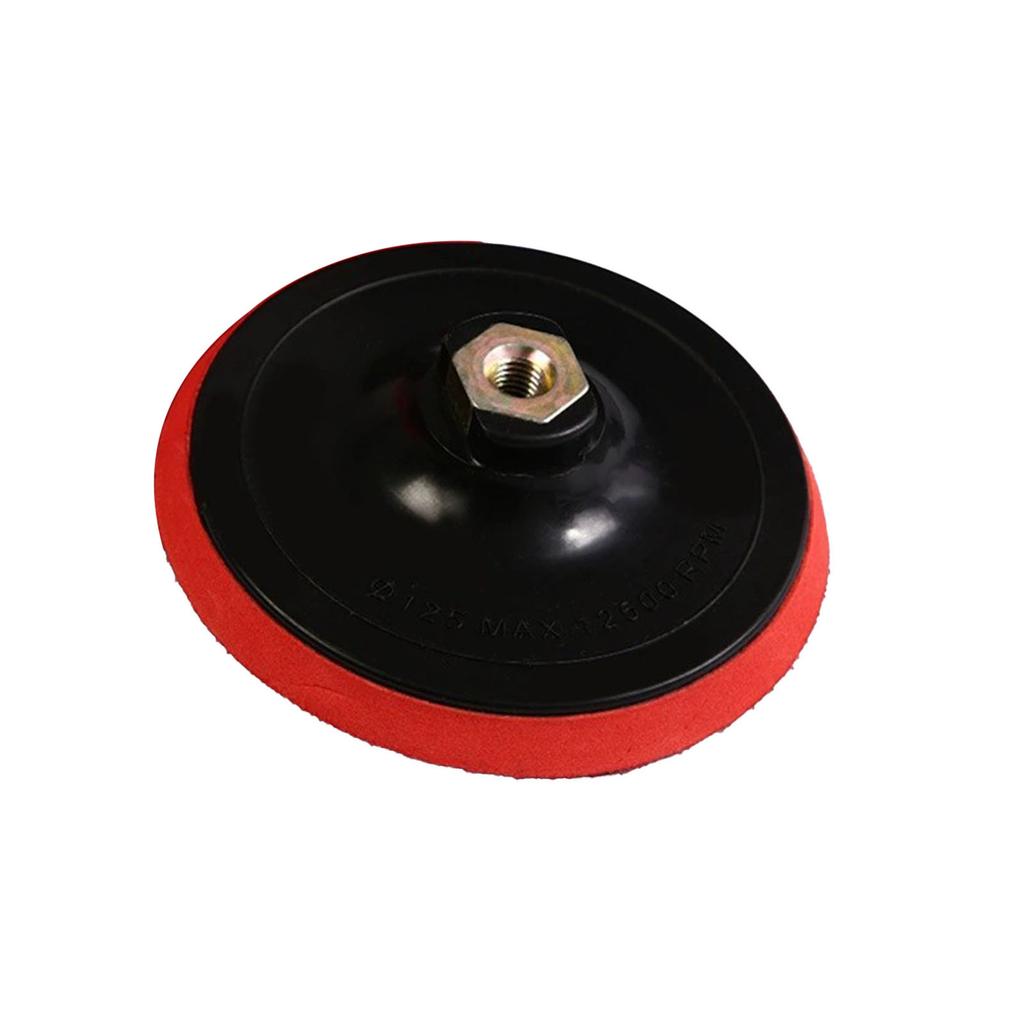 Polisher Backing Plate Hex Interface Self Adhesive ABS 125mm Sanding Disc for Automobile M14