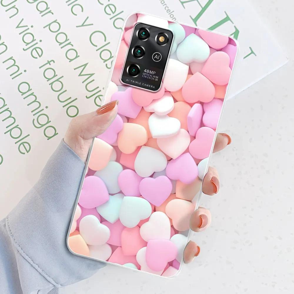 Für ZTE Blade V30 Vita Hülle ZTE Blade V2022 Cover Transparentes Silikon Weiches TPU Handy Hüllen Case Für ZTE V30 Vita Hülle Bumper