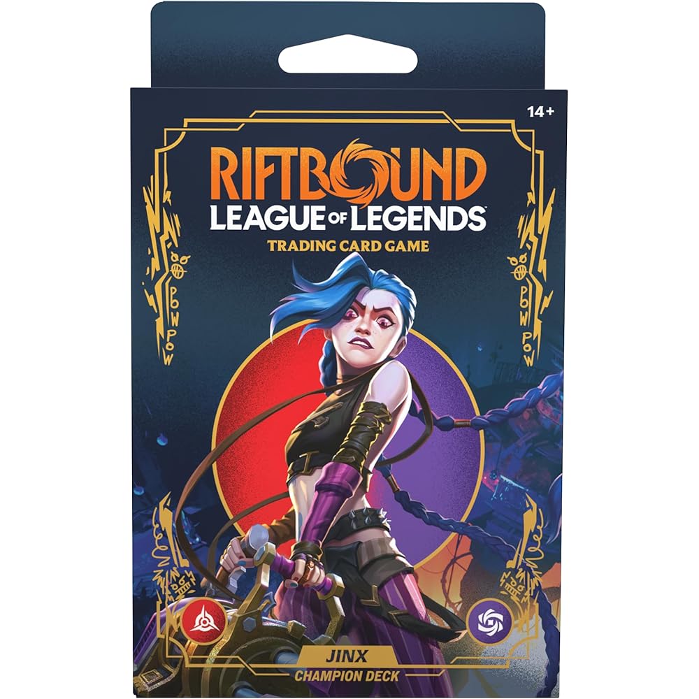 Liftbound League of Legends TCG Origins Champion Deck Jinx