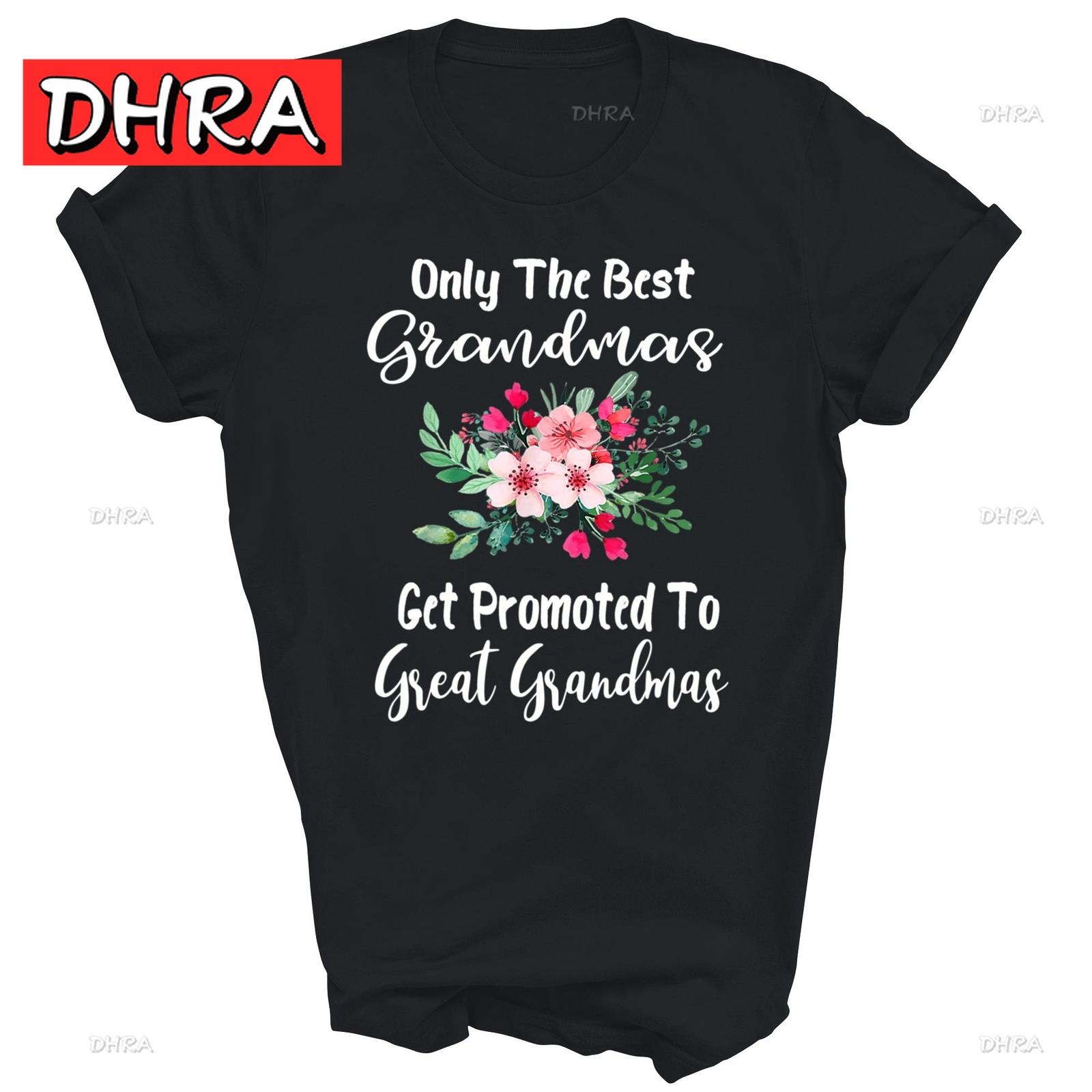 Только лучшим бабушкам присваивается звание прабабушки Мама Унисекс Футболка Подарок Крутые Трендовые Минималистичные Футболки Креативные Футболки 4XL