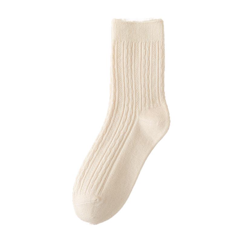 Women's Warm Thickened Cashmere Wool Mid-Calf Winter Socks