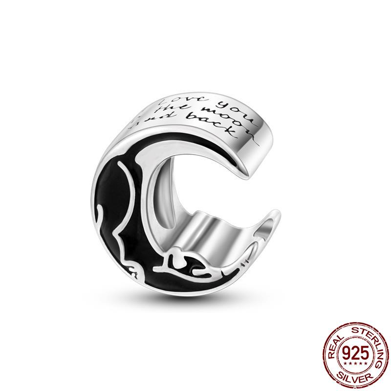 

Справжня Мідь Прохолодна Чорна Серія Шарм Fit Оригінальний Браслет-Браслет Pandora DIY Виготовлення Прикрас Подарунок