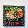 Vietnam Fridge Stickers Mekong River Travel Souvenirs Negeri Sabah Fridge Magnets Home Decoration Wedding Gifts