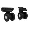 1 Pair Luggage Suitcase Wheels Trunk Luggage Wheels Spare Part Universal Wheel Replacement Silent Double Row