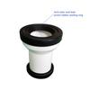 Toilet Extension Pipe Shifter with Reliable Performances Straight Pipe Connector for Bathroom Use Minimizes Leaks & Odor