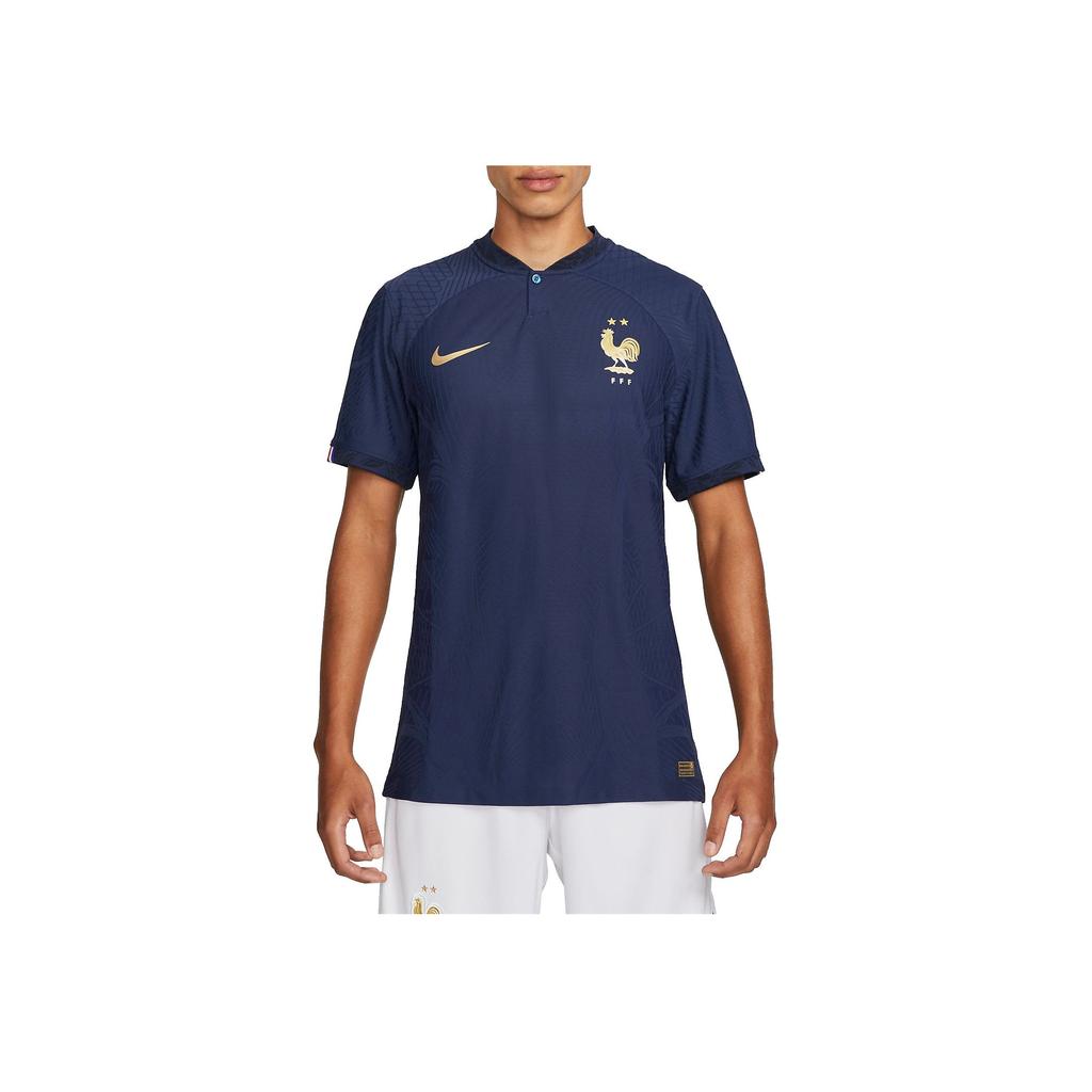 Nike FFF 2022/23 Match Home ADV Soccer Jersey Midnight Navy/Metallic Gold Men Streetwear DN0625-410