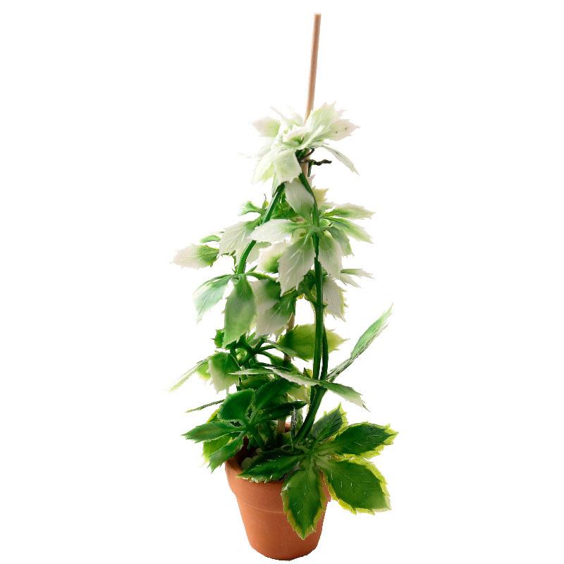 1/12 Dollhouse Simulation Green Plants Bonsai Model Dollhouse Scene Decoration Micro Landscape Garden Bonsai Ornament