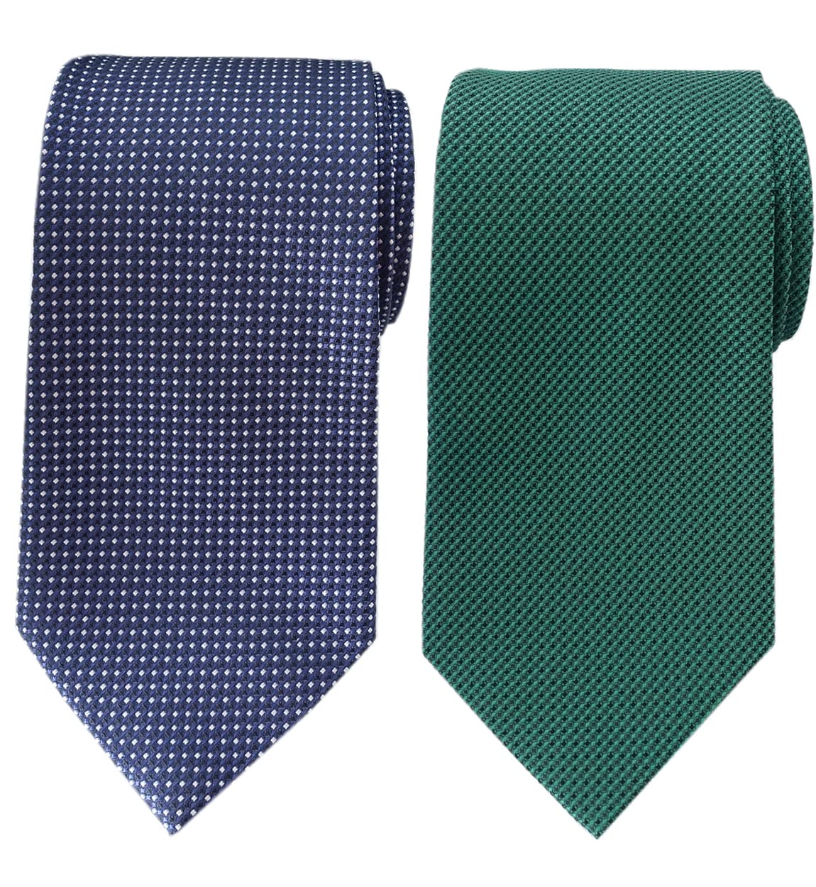 [Towergem] XL Men s Polyester Jacquard Tie, Single Color, 160cm