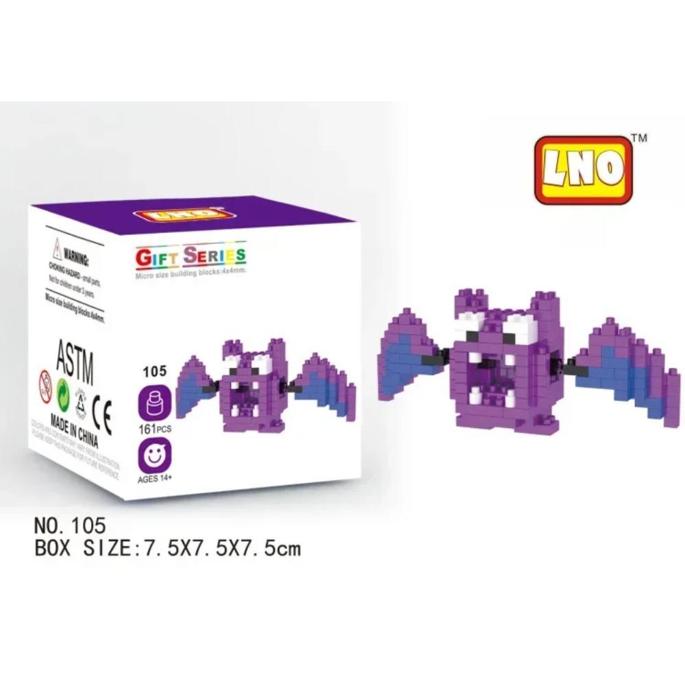 Kawaii LNO Pokemon Micro Building Blocks Snorlax Blastoise Gengar Charmander Bulbasaur Pikachu Mini Brick Figures For Kids Toys