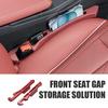 2 ks Výplně mezer v autosedačkách Držáky na telefon Velkokapacitní Univerzální Snadná instalace Výplně mezer v bočních sedadlech auta Organizér do konzoly