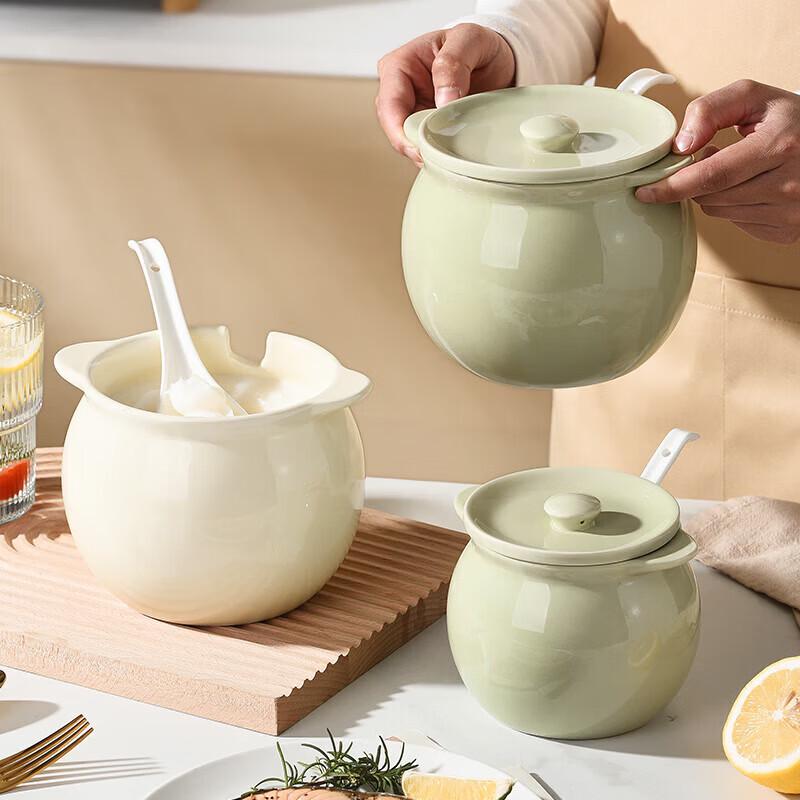 MAXCOOK Ceramic Lard Pot