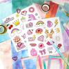48 Pcs DIY Journaling Kit for 4-13Y Girls, DIY Journal Set with Stickers, Girls Scrapbook Kit, Arts and Crafts Gift for Birthday