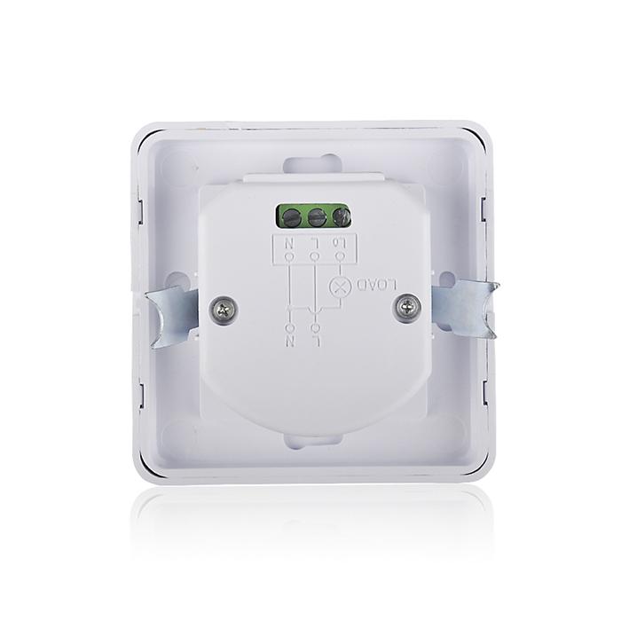 Automatic Light Motion Sensor Occupancy Recessed In-wall Wall Switch Lamp Light ON/OFF/PIR/MIC Infrared Motion Sensor Detector